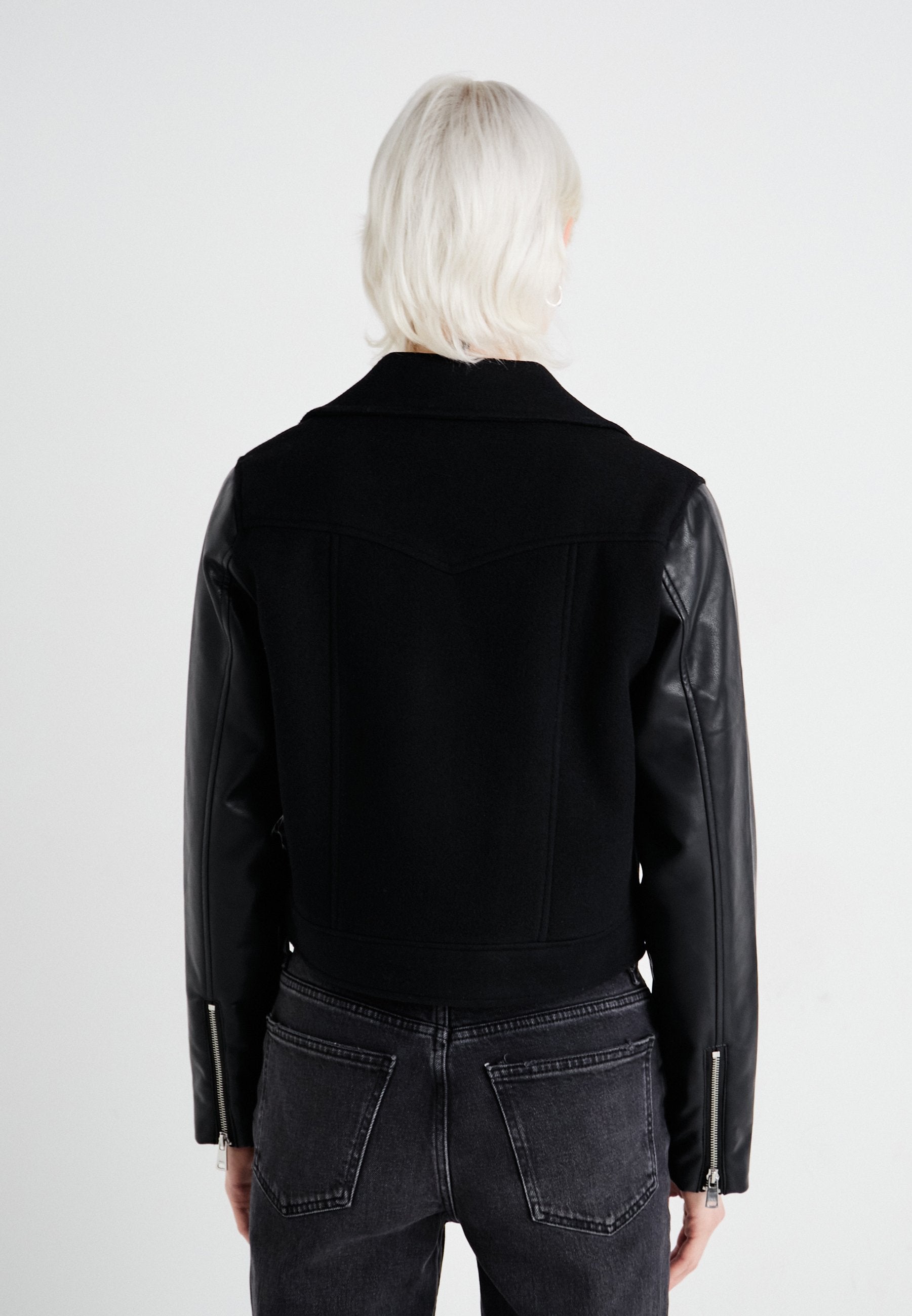 EMMA MIX BIKER JACKET Media 4
