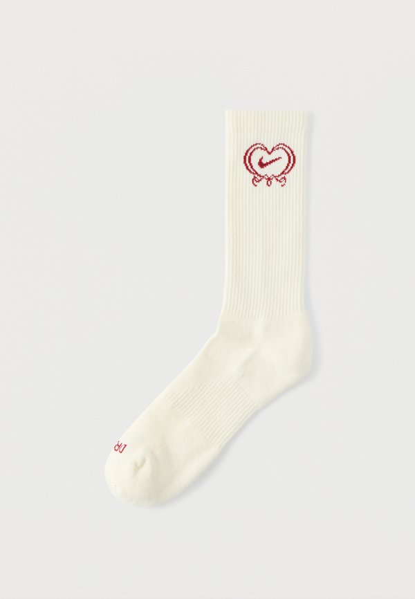Nike Sportswear DAY UNISEX - Socks - sail/team crimson
