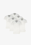 Levi's® LEVI’S HERREN T-SHIRT 6-ER PACK MEN HERREN UNTERHEMD V-AUSSCHNITT  - Undershirt - white