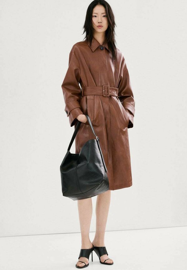 Mango Trenchcoat - brown