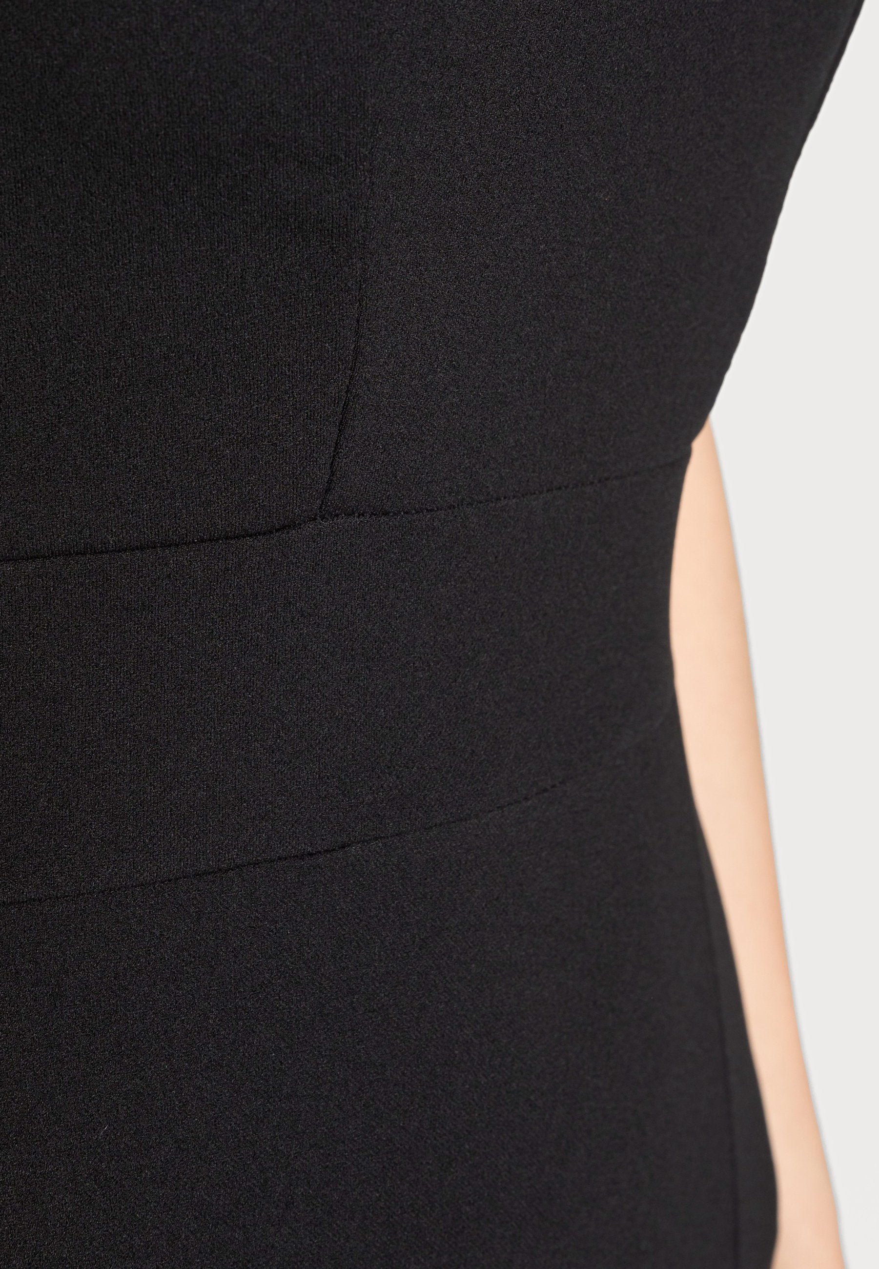 WAL G. STRAPPY SQUARE NECK MIDI DRESS