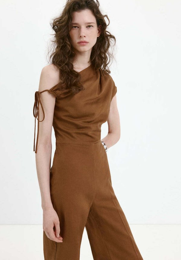 Mango ADULT - Jumpsuit - dark brown