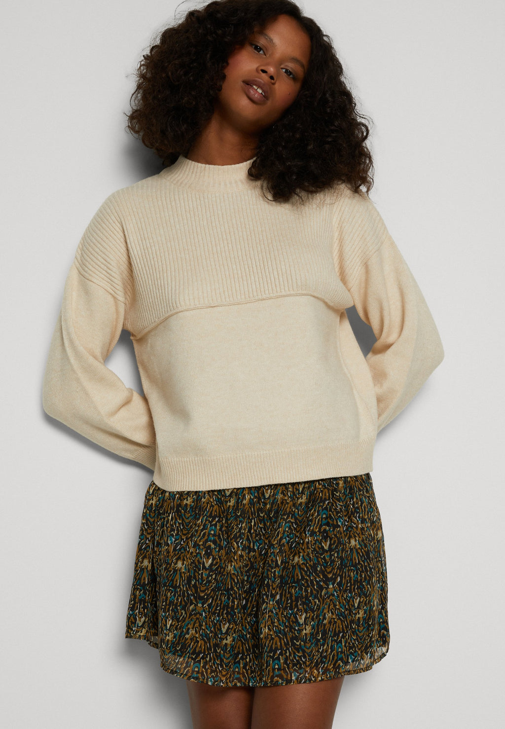 VILA VIUMINIA SHORT SMOCK SKIRT