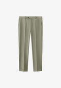 Mango ADULT - Suit trousers - green