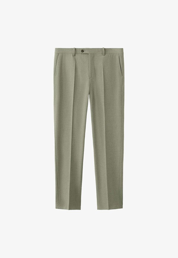 Mango ADULT - Suit trousers - green