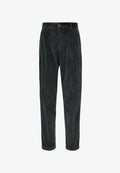 s.Oliver REGULAR BUNDFALTEN - Trousers - olivgrün