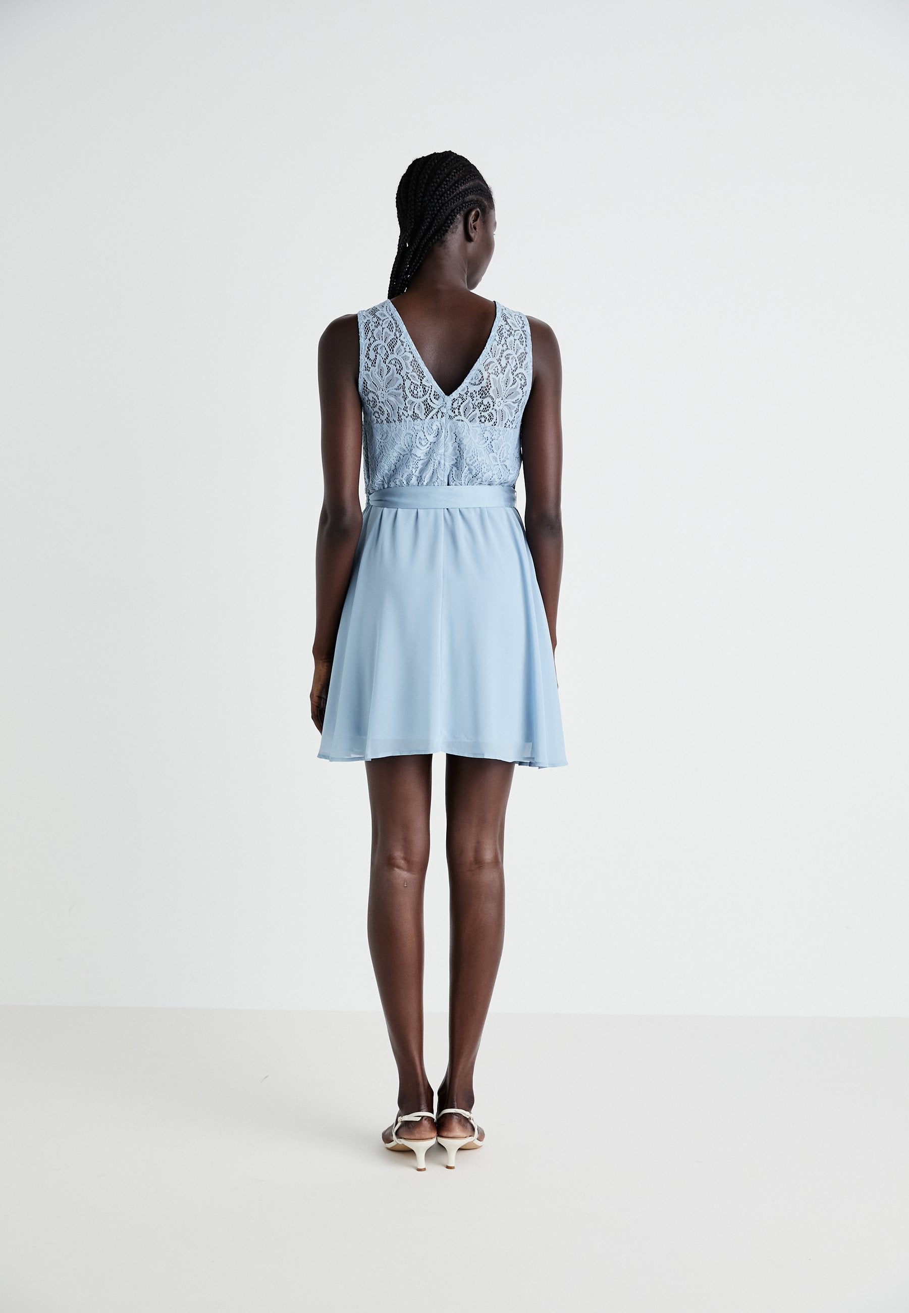 VILA VICUBSI O NECK SHORT DRESS