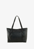 TOM TAILOR BECA ZIP SHOPPER L - Tote bag - schwarz   black