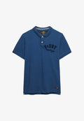 Superdry & Co VINTAGE ATHLETIC - Polo shirt - bay blue