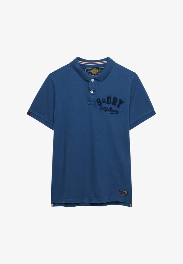 Superdry & Co VINTAGE ATHLETIC - Polo shirt - bay blue