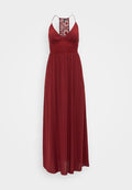 Vero Moda Tall VMGRACE SINGLET DRESS  - Maxi dress - syrah