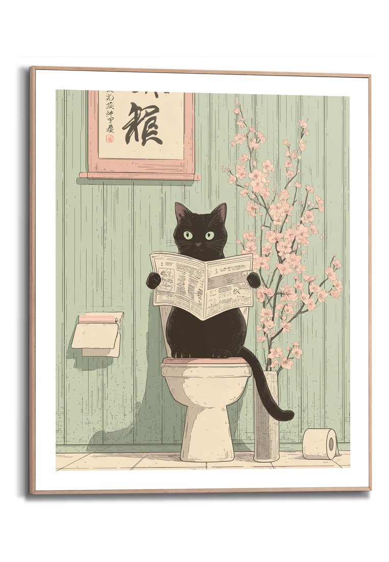 Orange Wallz JAPANDI CAT BREAK