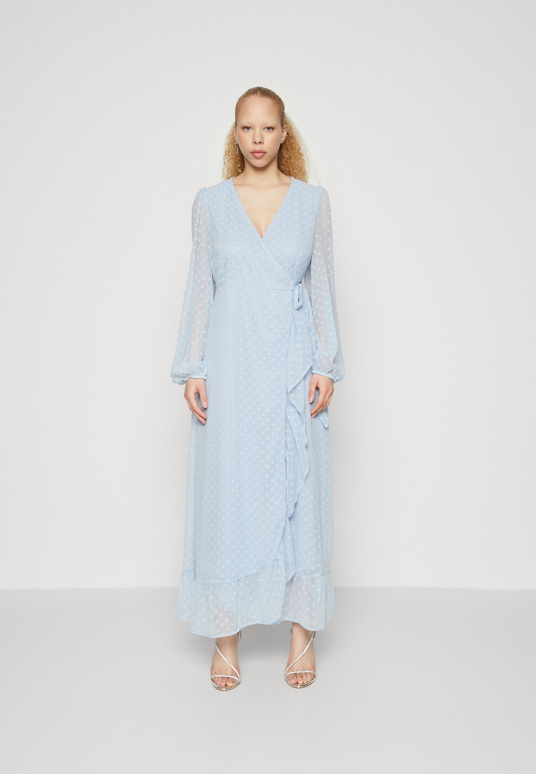 VILA VIEDEE ANKLE WRAP DRESS