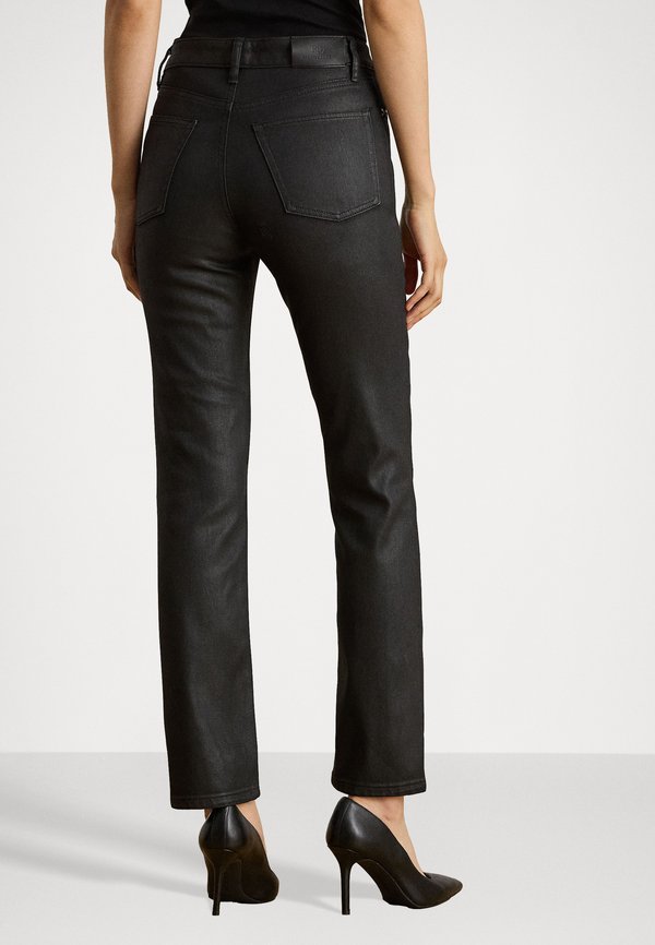 Lauren Ralph Lauren COATED HIGH-RISE STRAIGHT ANKLE JEAN