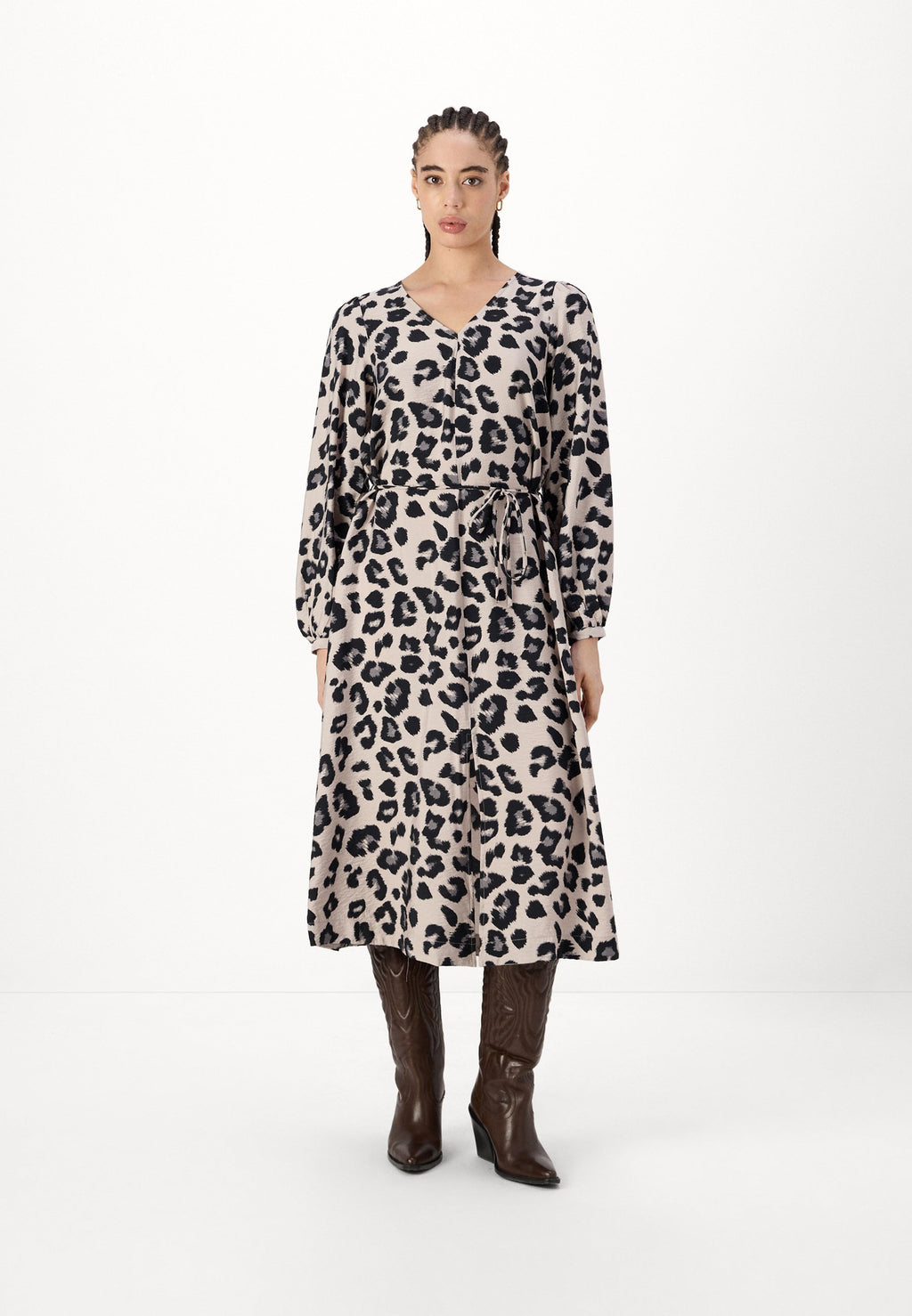 JDY JDYCAROLINE SLIT MIDI DRESS