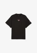 Puma MELO ALWAYZ ON 1 TEE - Sports T-shirt - puma black/glowing red