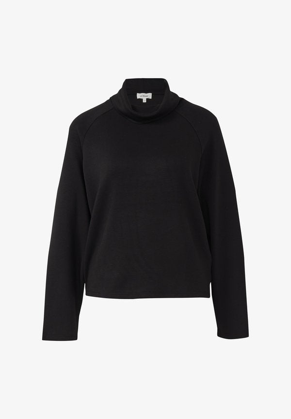s.Oliver SWEATSHIRT - Sweatshirt - schwarz