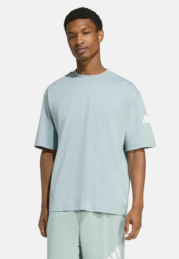 adidas Performance M SJ TEE - Basic T-shirt - wosa/white