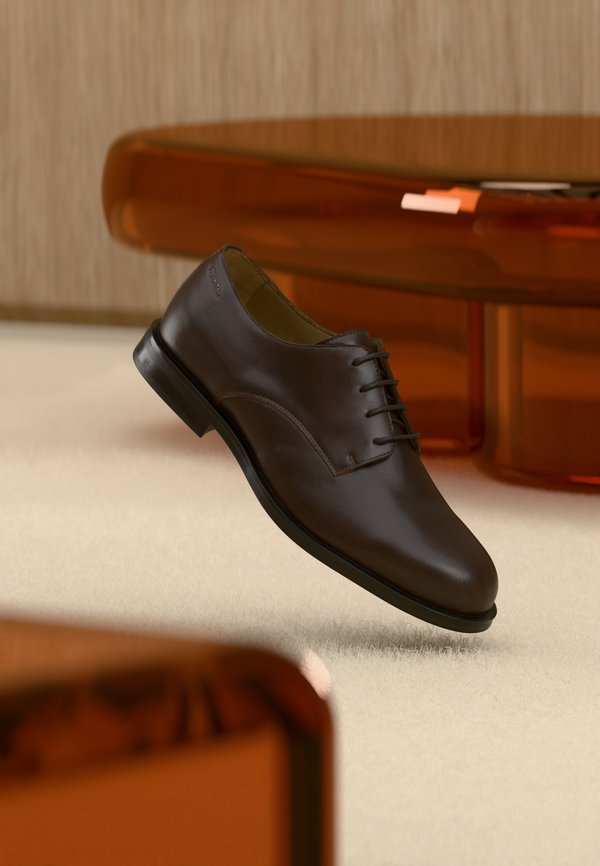 Calvin Klein ESS DERBY - Lace-ups - puce