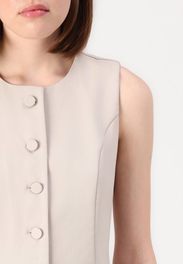Abercrombie & Fitch The A&F Mara High-Neck Vest Mini Dress