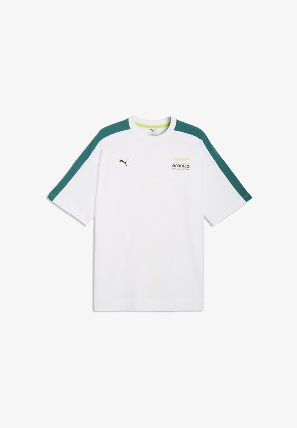 Puma ASTON MARTIN ARAMCO F1 T7 - Print T-shirt - white