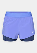 Nike Performance SWIFT - 2-in-1 shorts - sapphire/midnight navy/reflective silver-coloured