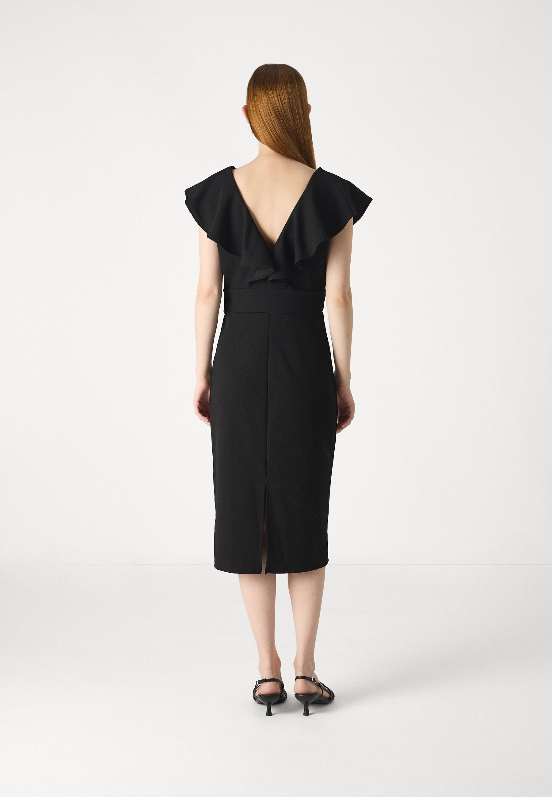 VILA VIROY V-NECK MIDI