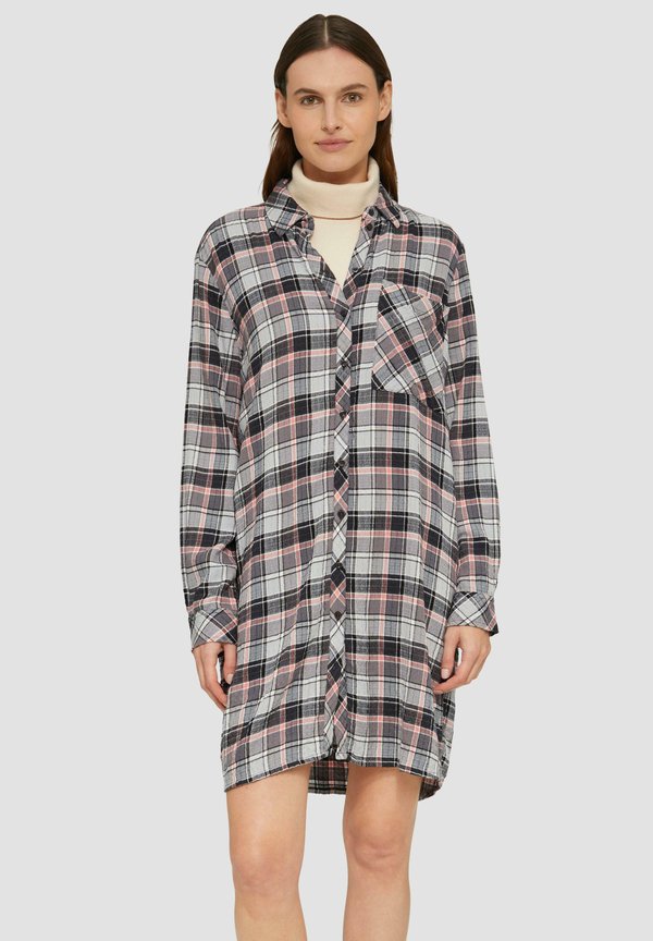 s.Oliver Shirt dress - dunkelgrau