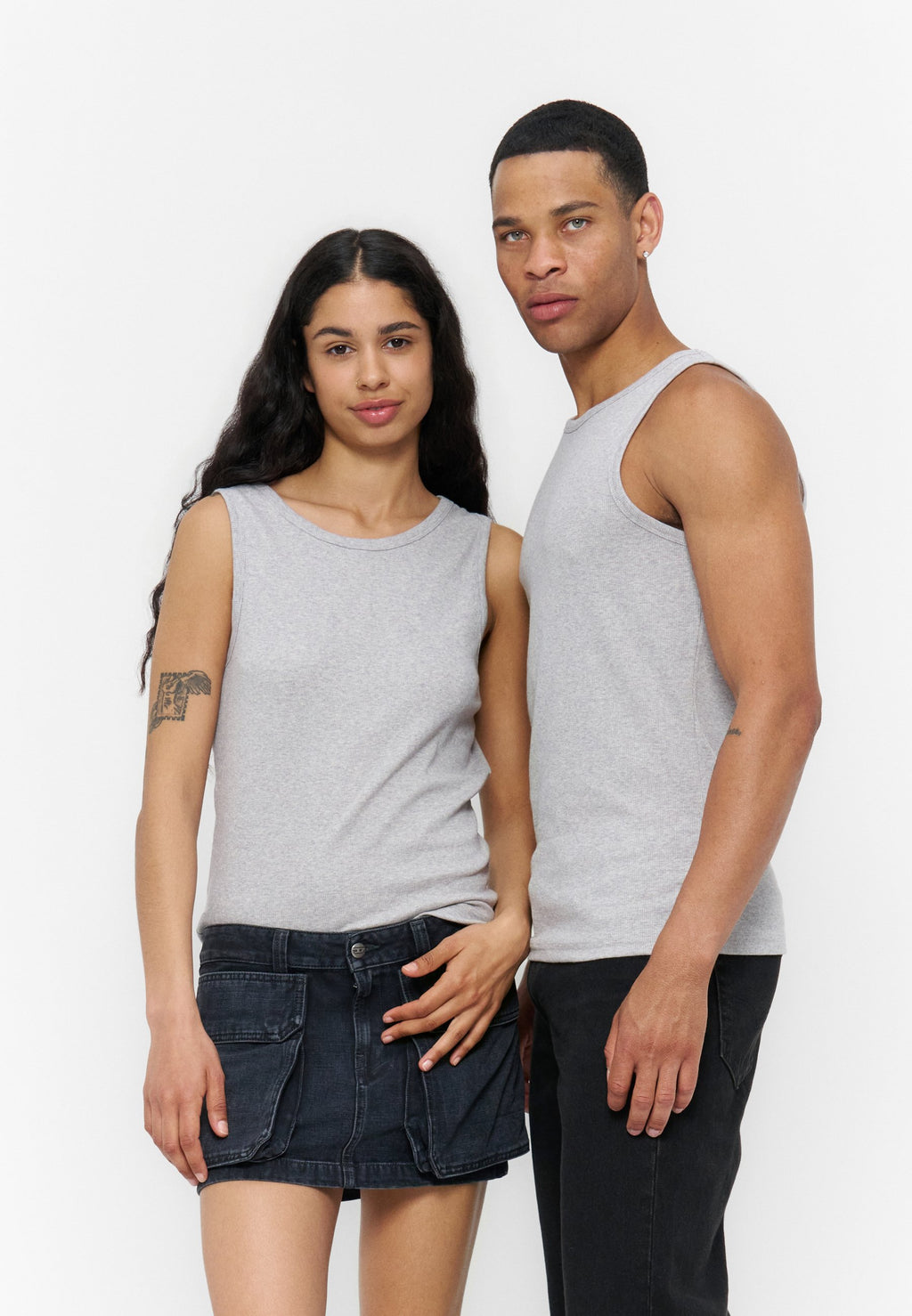 YOURTURN CLASSIC RIB TANK TOP