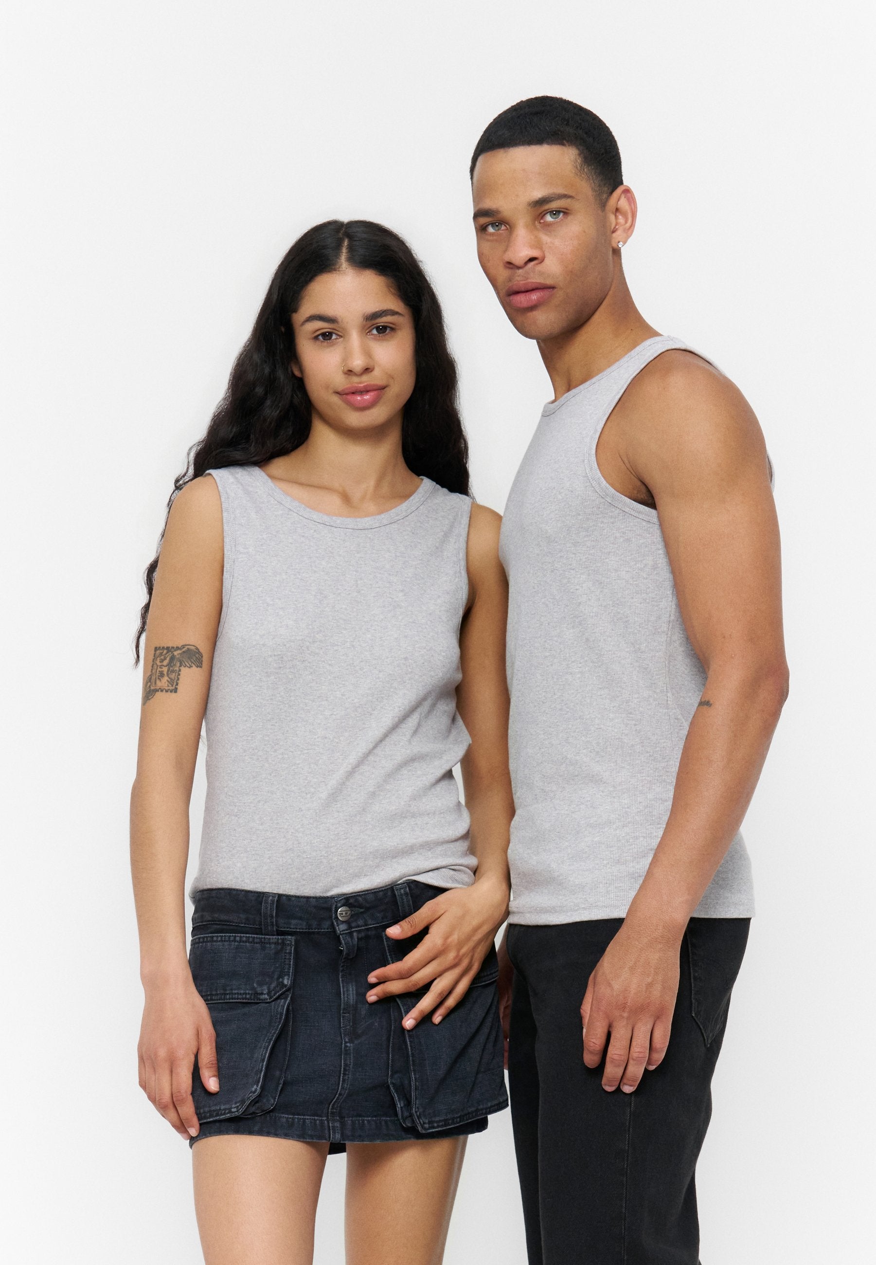 YOURTURN CLASSIC RIB TANK TOP