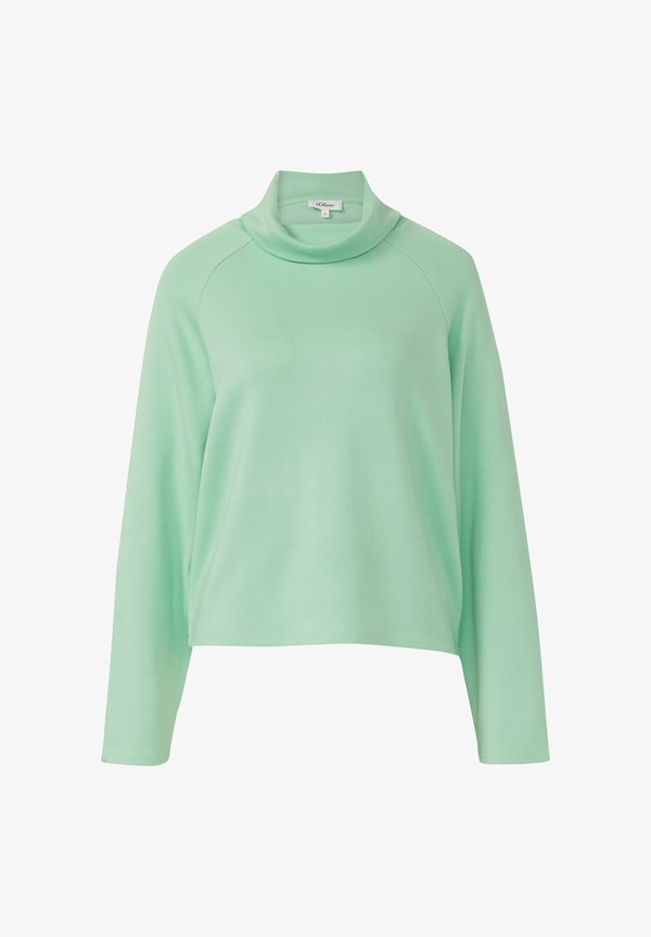 s.Oliver SWEATSHIRT - Sweatshirt - hellgrün
