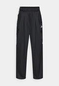 adidas Sportswear TIRO 3 STRIPES PLEATED - Tracksuit bottoms - black