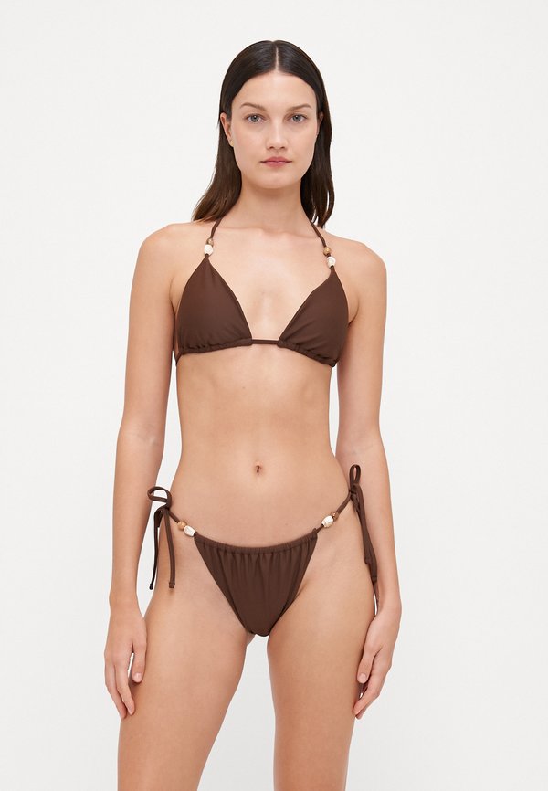 Abercrombie & Fitch Low Rise Ruched Tie-Side Cheeky Bottom