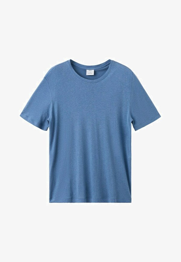 Mango Basic T-shirt - blue