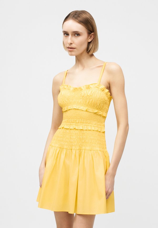 MICHAEL Michael Kors SMOCKED MINI DRESS