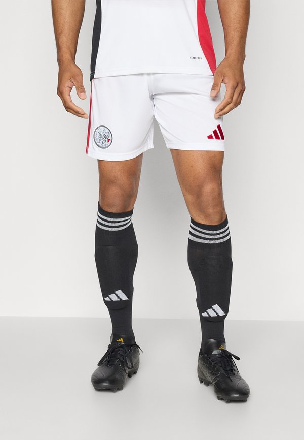 adidas Performance AJAX AMSTERDAM 25/26 HOME SHORTS - Club wear - white