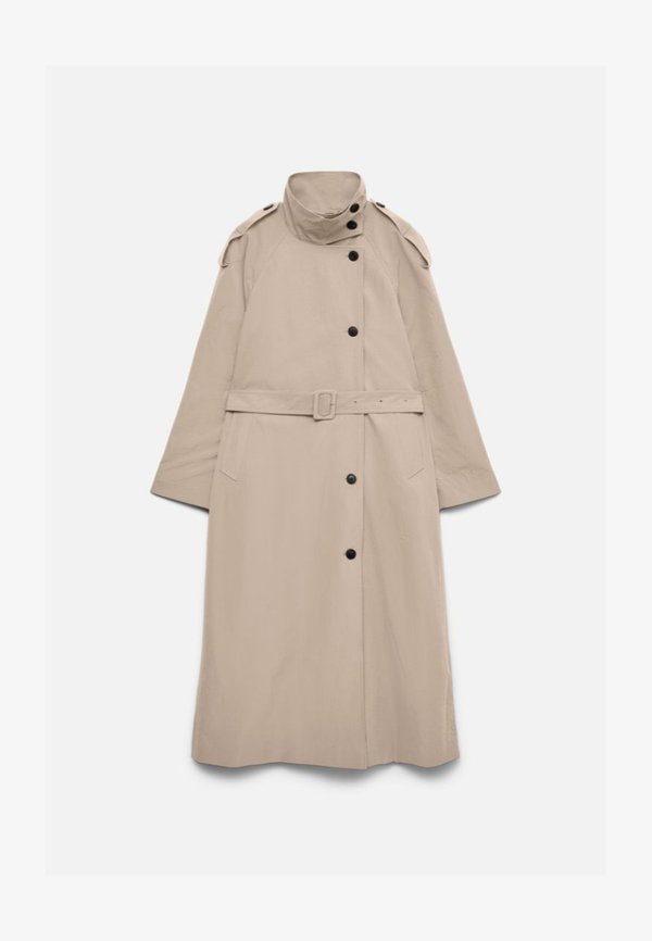 Vero Moda VMMICHELA - Trenchcoat - cement