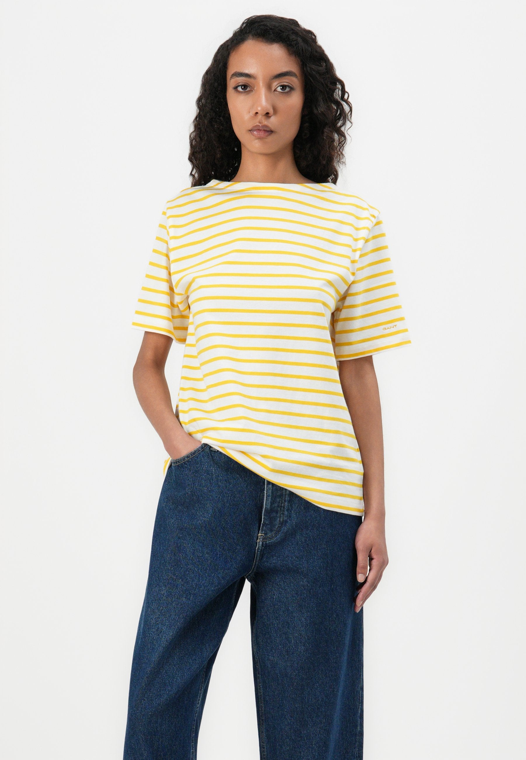 GANT STRIPE BOAT NECK