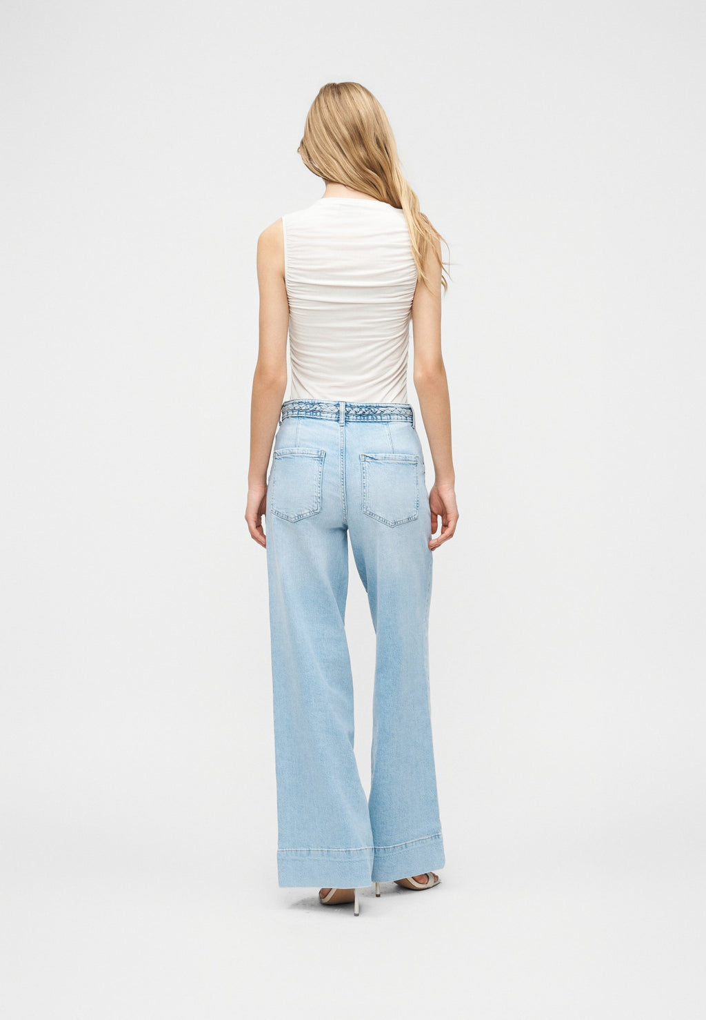 Wide-fit ONLJUICY High waist Wide Leg Fit Media 4