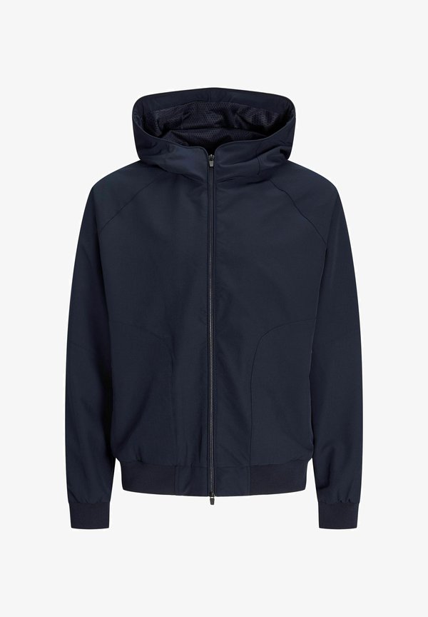 Jack & Jones Bomberjacke mit Kapuze - Light jacket - dunkelblau