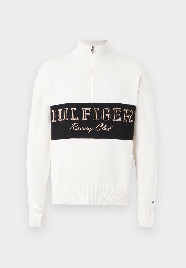 Tommy Hilfiger RELAXED QUARTER-ZIP MOCK NECK JUMPER