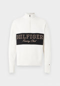 Tommy Hilfiger RELAXED QUARTER-ZIP MOCK NECK JUMPER