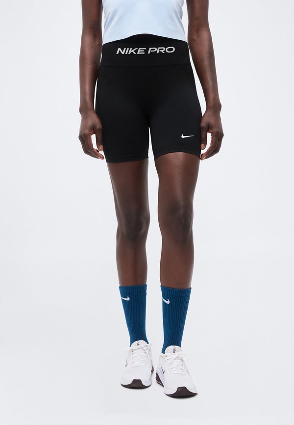 Nike Performance SHORT - Leggings - black/white