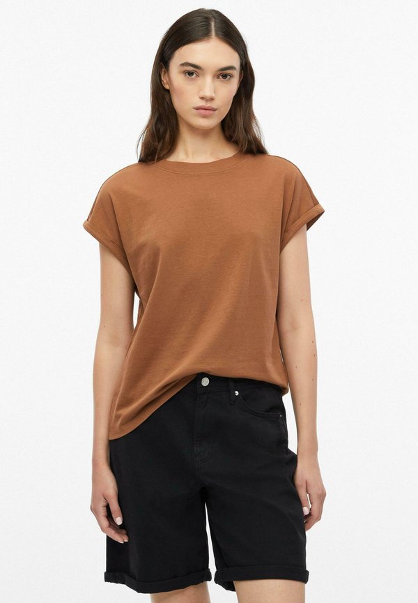 s.Oliver T-SHIRT - Basic T-shirt - karamell