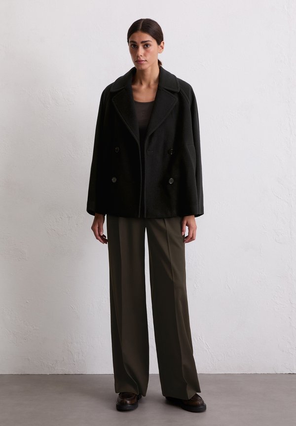Marc O'Polo DOUBLE BREASTED WELT POCKETS LAPEL COLLAR