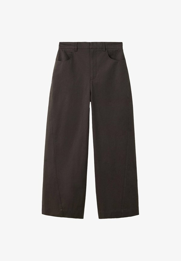 Mango ADULT - Trousers - dark brown
