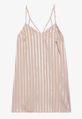 Anna Field by Zalando STRIPED SATIN, SLIP DRESS