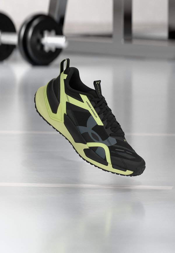 Under Armour REIGN XT - Training shoe - fade green/black/titanium