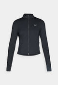 Nike Performance SWIFT - Running jacket - black/reflective silver-coloured
