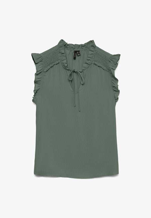 Vero Moda VMALBA - Top - laurel wreath